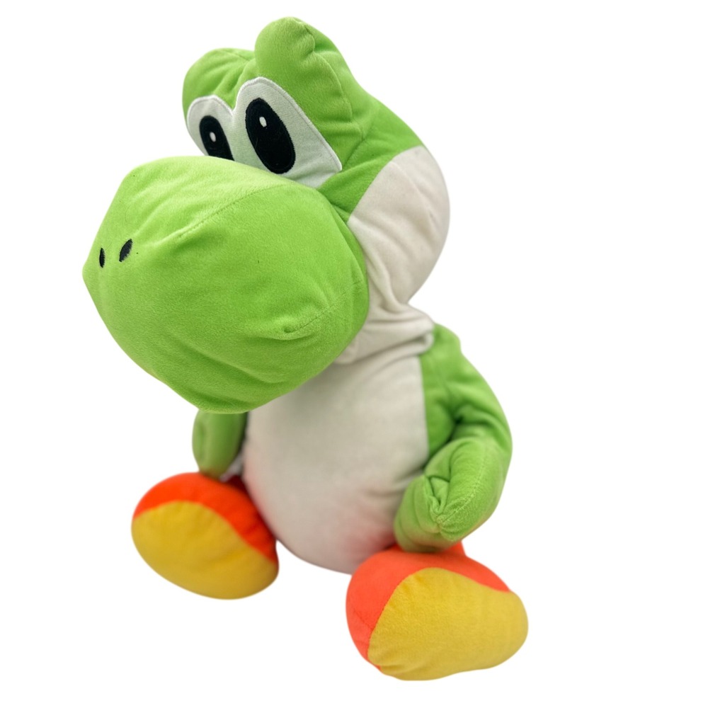 Nintendo Yoshi Plush Stuffed Animal Unisex Large Green Classic Super Mario Toy